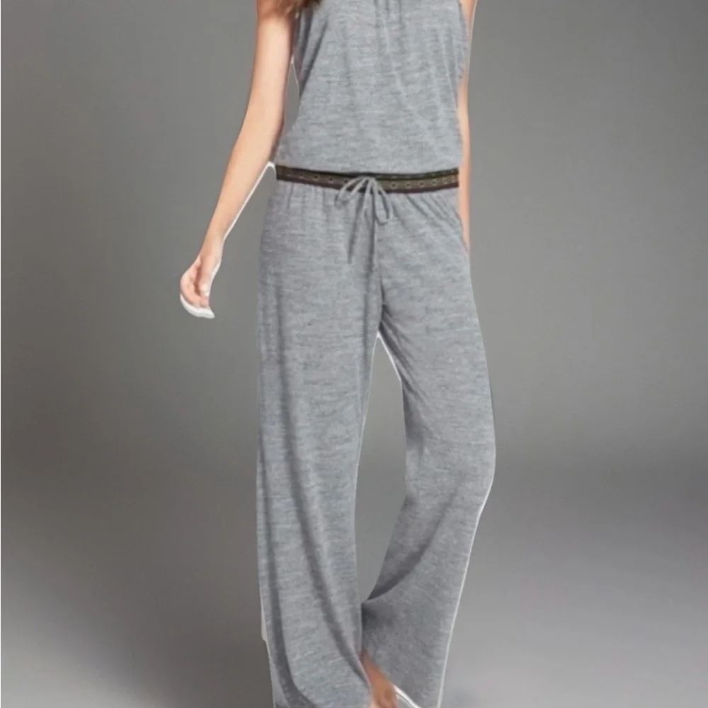 LUCKY BRAND Romper Womens XS/S  Heather Gray Peruvian Spice Sleeveless Cover Up